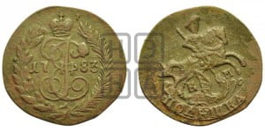 Полушка 1783 года КМ (КМ, Сузунский монетный двор)