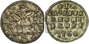1 грош 1760 года