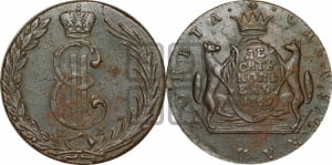 10 копеек 1769 года КМ (для Сибири)