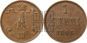 1 пенни 1893 года