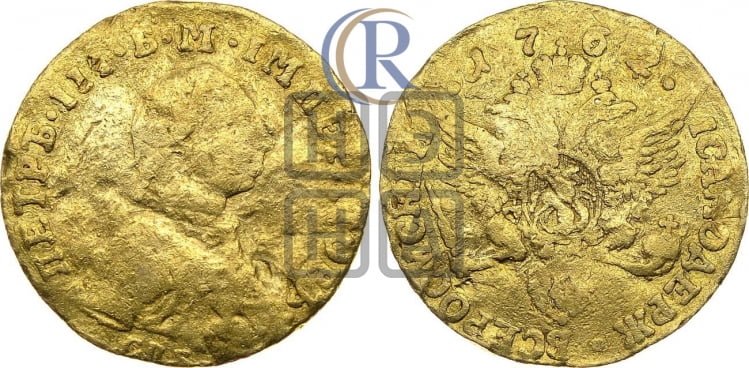 Червонец 1762