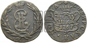 Полушка 1767 года КМ (для Сибири)