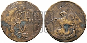 2 копейки 1795 года ММ (ММ, Красный  монетный двор)