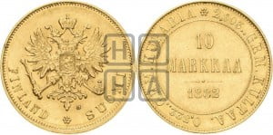10 марок 1882 года S