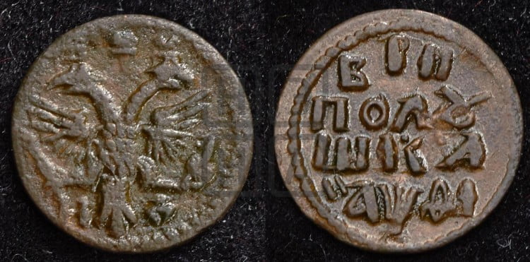 Полушка 1719 года (НД, все разновидности без отметки редкости)