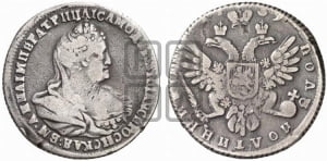 Полуполтинник 1739 года