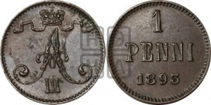 1 пенни 1893 года