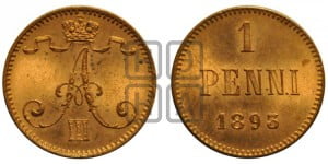 1 пенни 1893 года