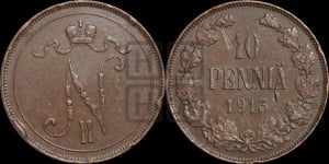 10 пенни 1913 года