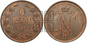 10 пенни 1898 года
