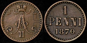 Пенни 1870 года