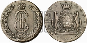 10 копеек 1776 года КМ (для Сибири)