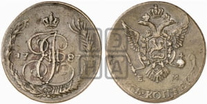 5 копеек 1787 года ЕМ (ЕМ, Авеста, Швеция)
