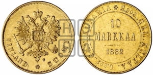 10 марок 1882 года S