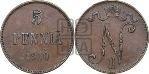 5 пенни 1910 года