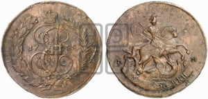 2 копейки 1788 года ММ (ММ, Красный  монетный двор)