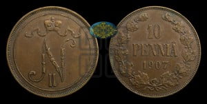 10 пенни 1907 года