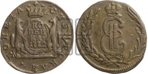 1 копейка 1772 года КМ (для Сибири)