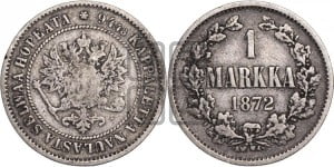 1 марка 1872 года S