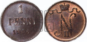 1 пенни 1904 года