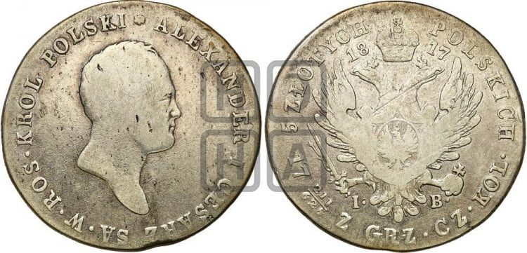 5 злотых 1817 года