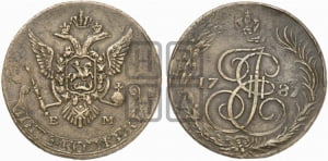 5 копеек 1787 года ЕМ (ЕМ, Авеста, Швеция)