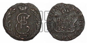 Полушка 1768 года КМ (для Сибири)