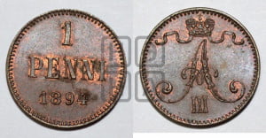 1 пенни 1894 года
