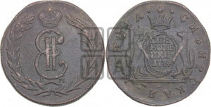 2 копейки 1774 года КМ (для Сибири)