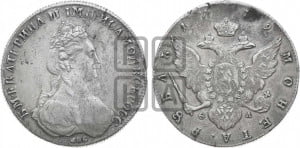 1 рубль 1779 года СПБ/ѲЛ (новый тип)