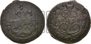 2 копейки 1789 года ЕМ (ЕМ, Екатеринбургский монетный двор)