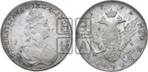 1 рубль 1779 года СПБ/ѲЛ (новый тип)