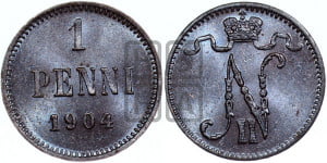 1 пенни 1904 года