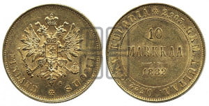 10 марок 1882 года S