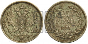 25 пенни 1875 года S