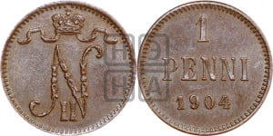 1 пенни 1904 года