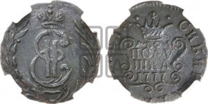 Полушка 1777 года КМ (для Сибири)