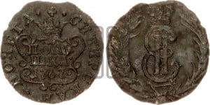 Полушка 1767 года КМ (для Сибири)