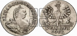 1/3 талера 1761 года