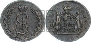1 копейка 1772 года КМ (для Сибири)