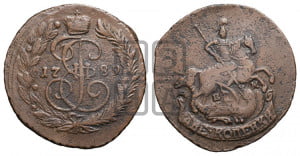 2 копейки 1789 года ЕМ (ЕМ, Екатеринбургский монетный двор)