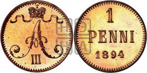 1 пенни 1894 года
