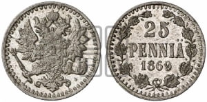 25 пенни 1865 года S