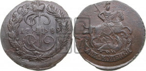 2 копейки 1789 года ЕМ (ЕМ, Екатеринбургский монетный двор)