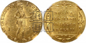 Дукат 1849 года меч