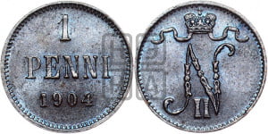 1 пенни 1904 года