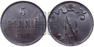 5 пенни 1914 года