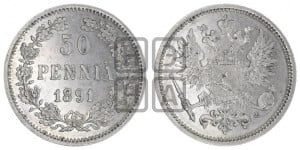 50 пенни 1891 года L