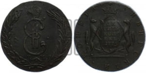10 копеек 1773 года КМ (для Сибири)