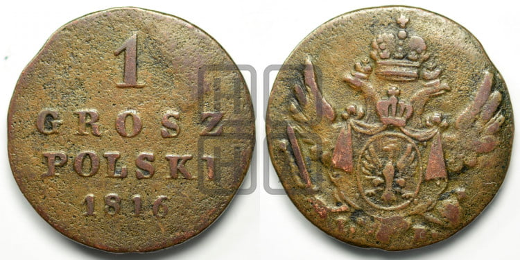 1 грош 1816 года